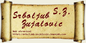 Srboljub Zujalović vizit kartica